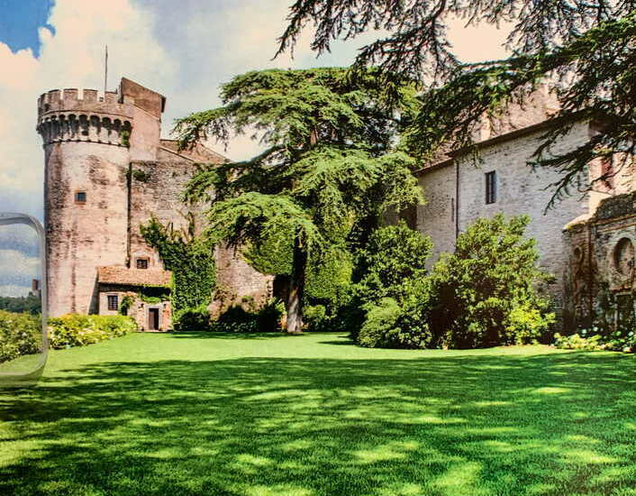 Замок Орсини-Одескальки на озере Браччиано. Обед на озере. Дворец Фарнезе в Капрароле.