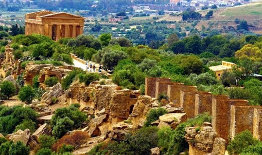Долина Храмов в Агредженто на Сицилии