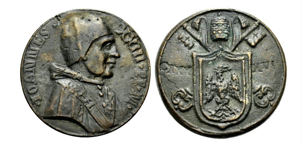 медаль по случаю избрания Папы Римского 
