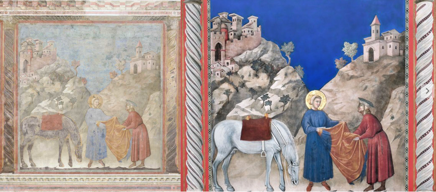 Джотто цикл фресок в базилике Святого Франциска в Ассизи