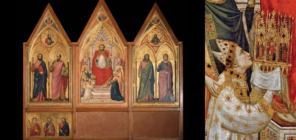 триптих Джотто в музеях Ватикана